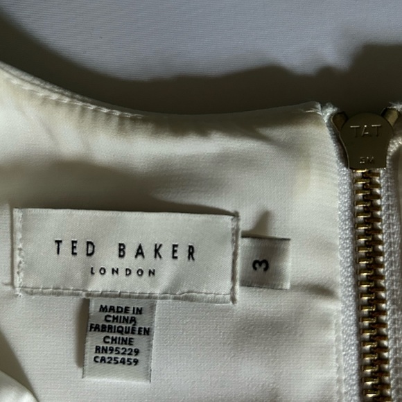 Ted Baker London White Midi Dress - Picture 5 of 5
